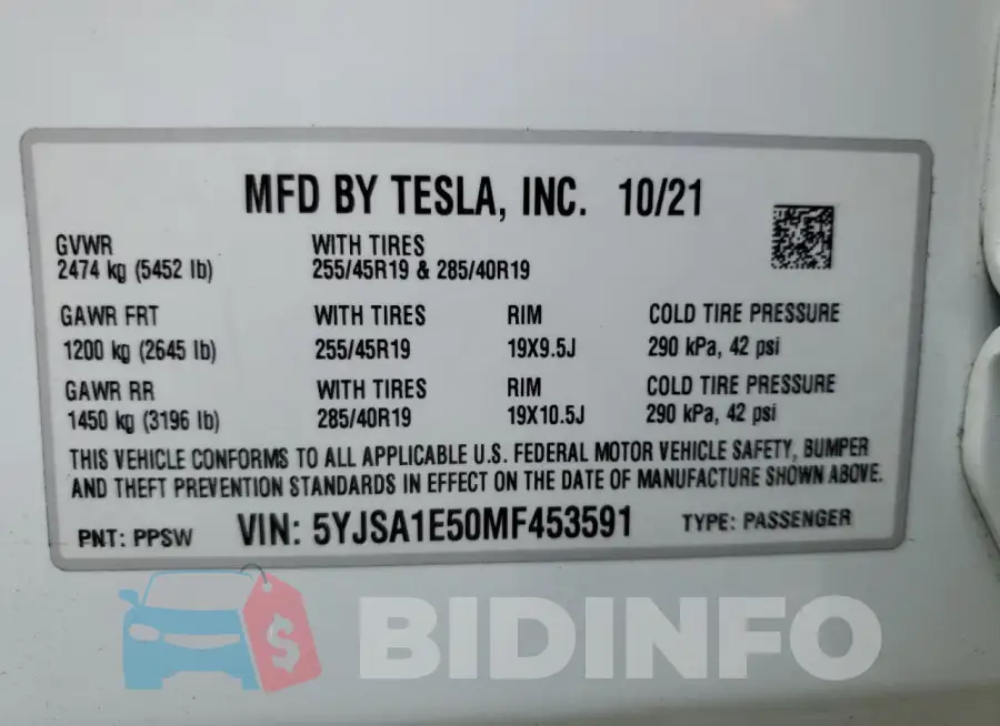 5YJSA1E50MF453591 Photo# 13
