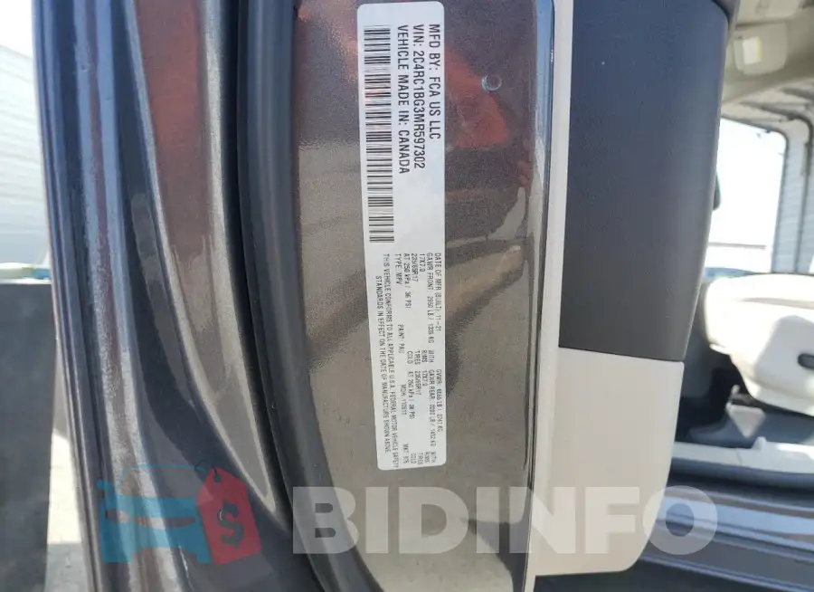 2C4RC1BG3MR597302 Photo# 14