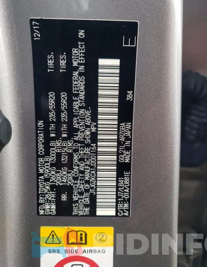 JTJGZKCA1J2001164 Photo# 12