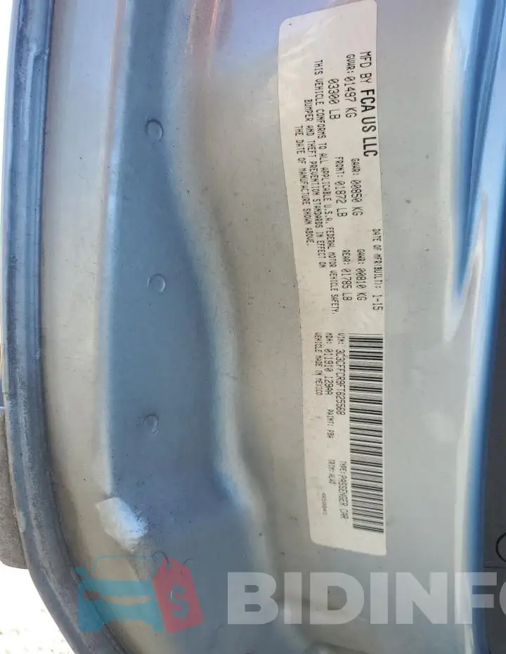 3C3CFFCR9FT625568 Photo# 13