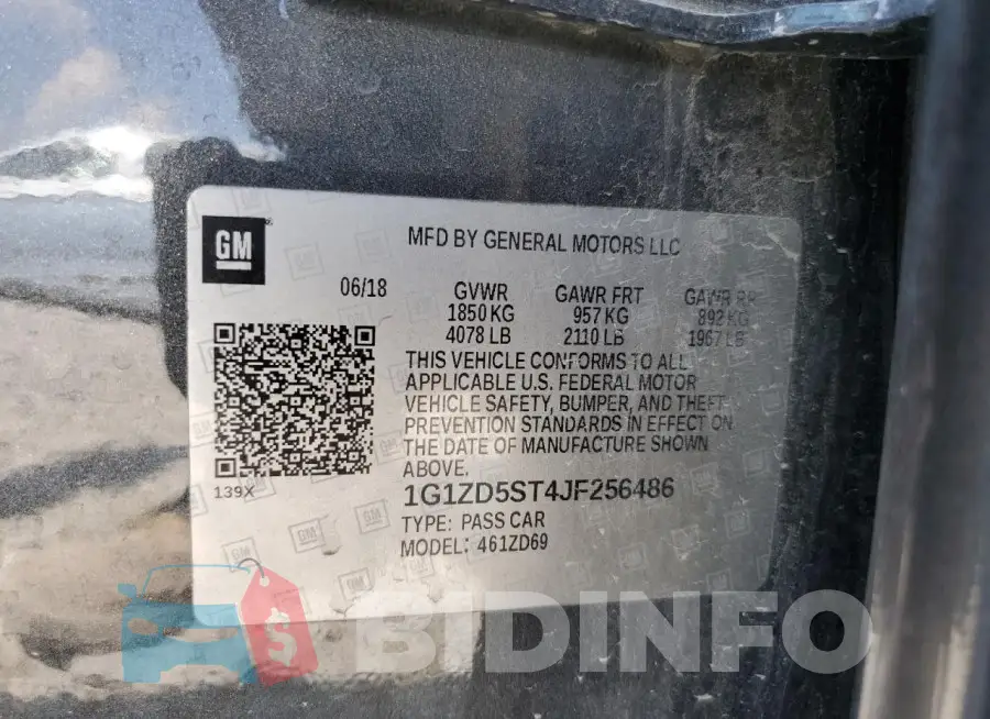 1G1ZD5ST4JF256486 Photo# 12