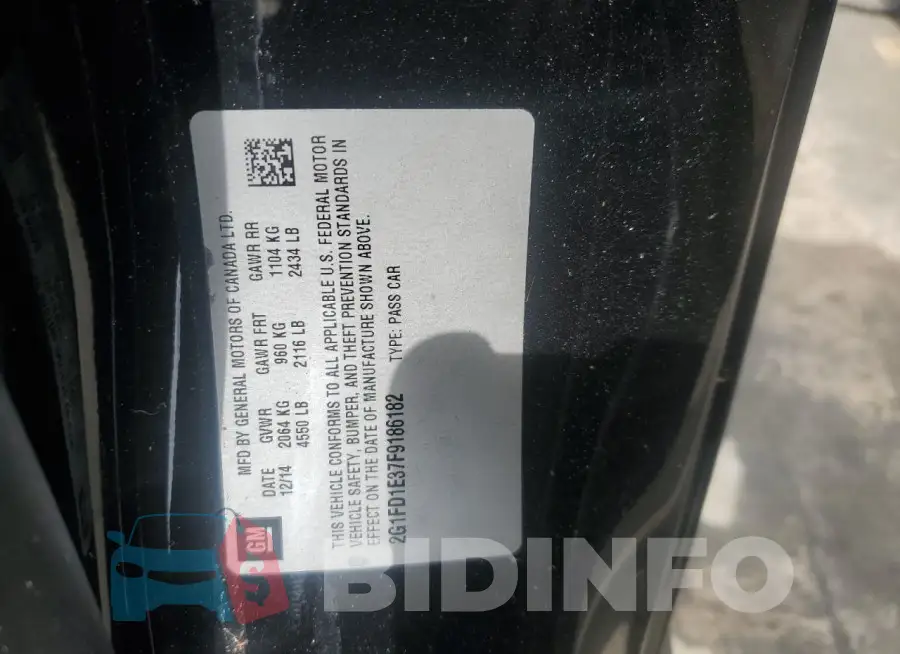 2G1FD1E37F9186182 Photo# 13