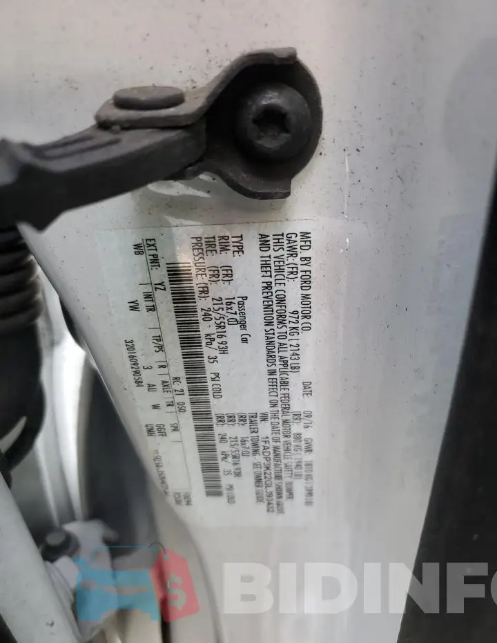 1FADP3K22GL393432 Photo# 12