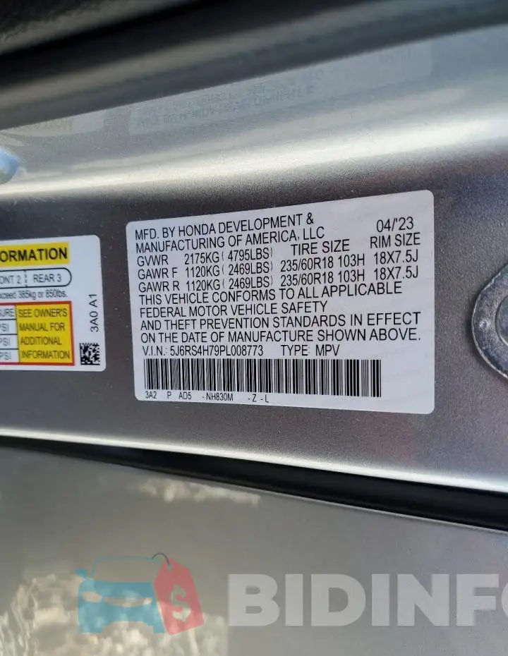 5J6RS4H79PL008773 Photo# 14