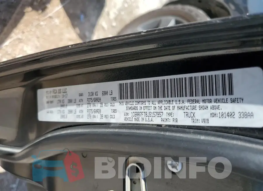 1C6RR7FT8JS157957 Photo# 12