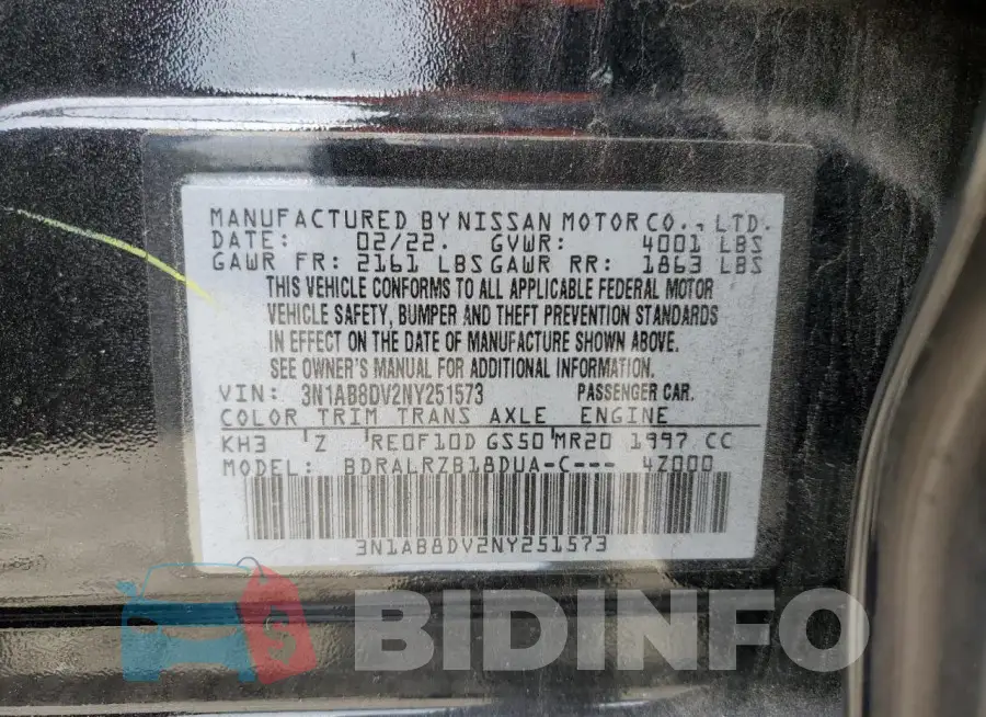 3N1AB8DV2NY251573 Photo# 12
