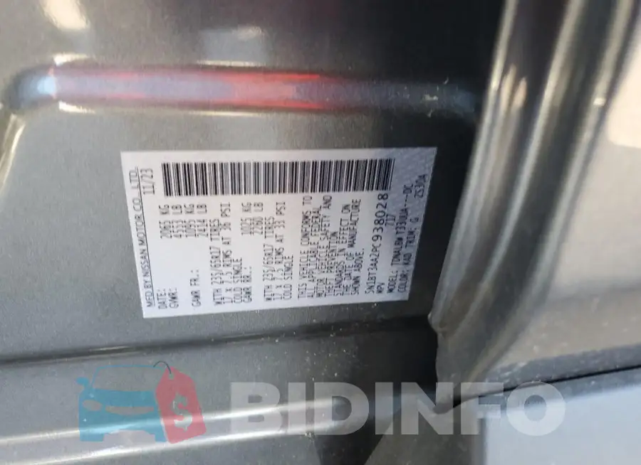 5N1BT3AA2PC938028 Photo# 12