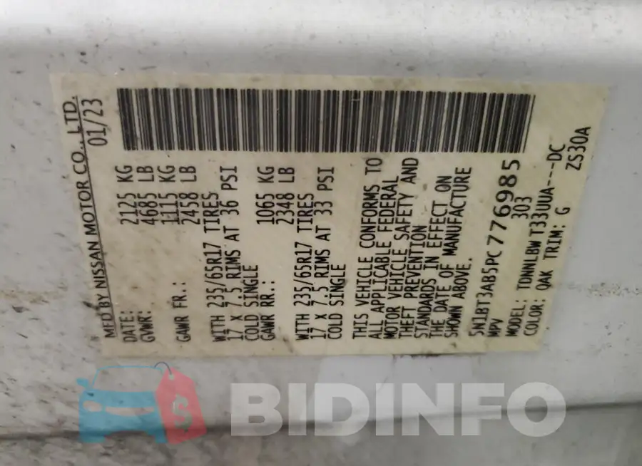 5N1BT3AB5PC776985 Photo# 14