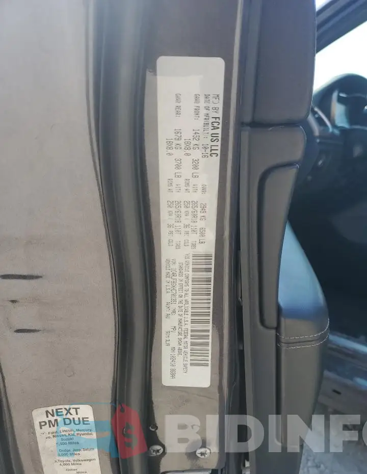 1C4RJFBGXHC701351 Photo# 13