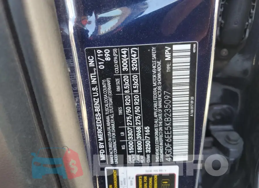 4JGDF6EE5KB235097 Photo# 14
