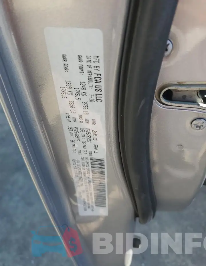 3C4PDCAB8GT246599 Photo# 14