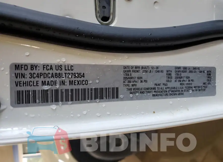 3C4PDCAB8LT279354 Photo# 13