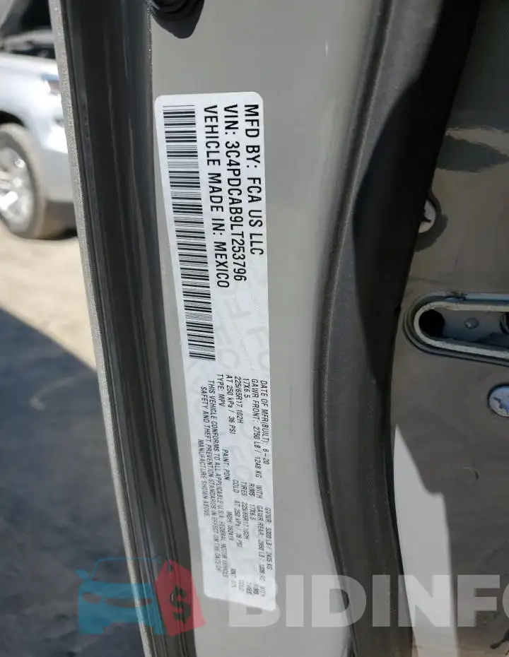 3C4PDCAB9LT253796 Photo# 14