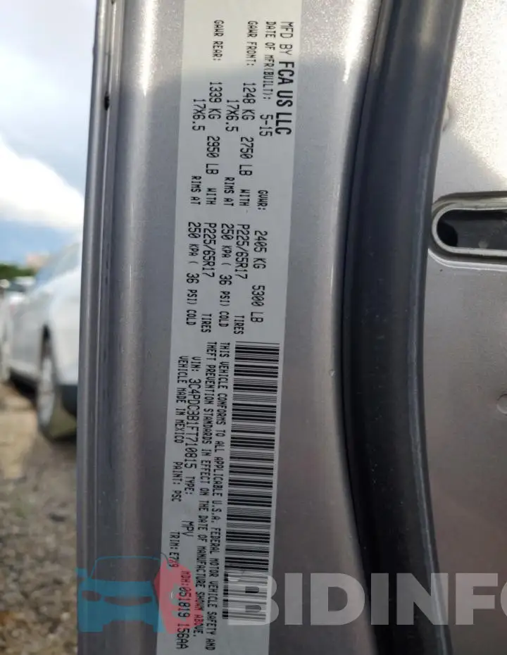3C4PDCBB1FT710815 Photo# 13