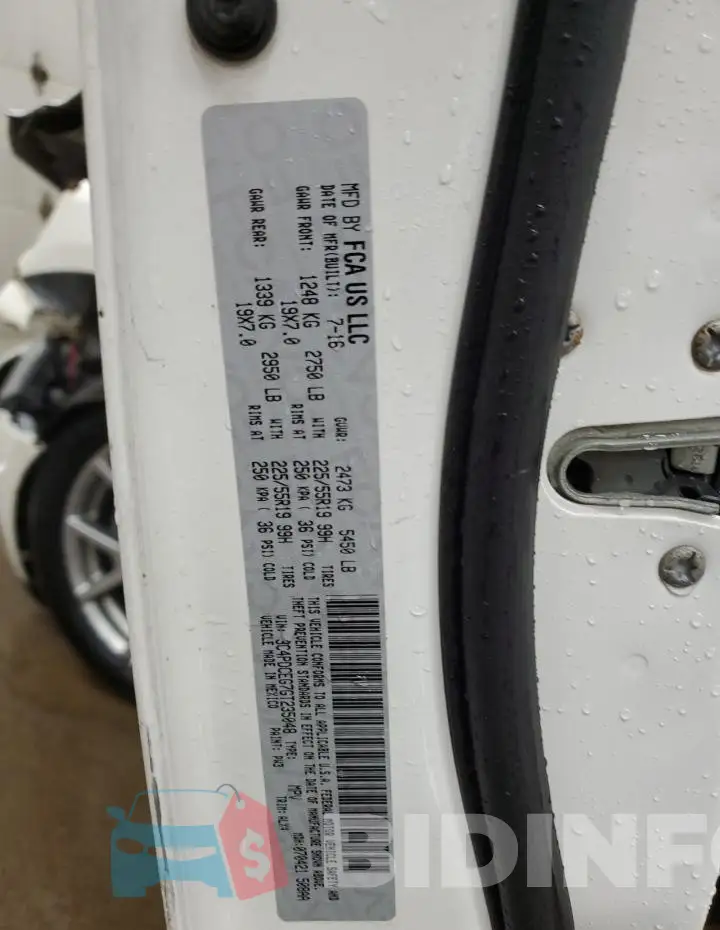 3C4PDCEG7GT235048 Photo# 13