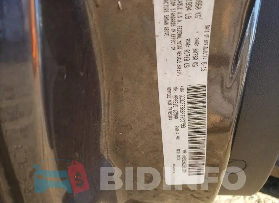 3C3CFFBR8FT753799 Photo# 12