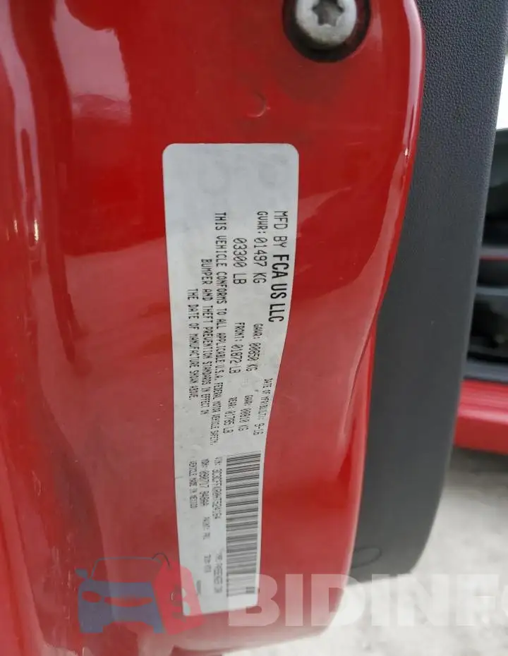 3C3CFFKR0HT524164 Photo# 12
