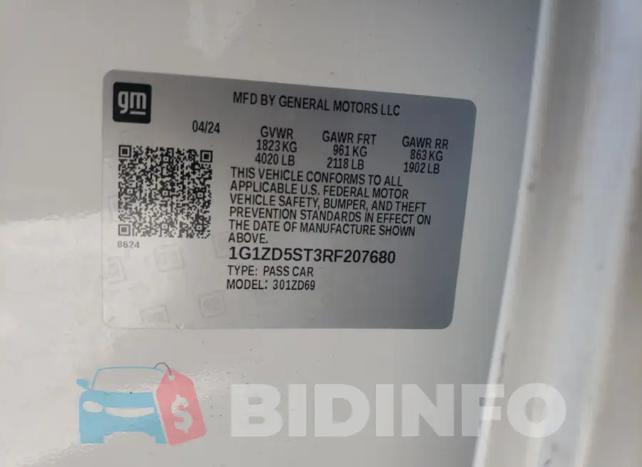 1G1ZD5ST3RF207680 Photo# 13