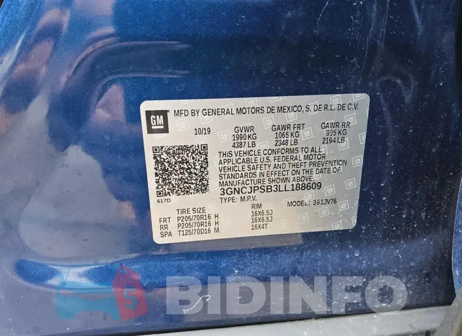 3GNCJPSB3LL188609 Photo# 13