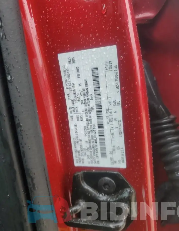 1FTEW1E49LFB07166 Photo# 13