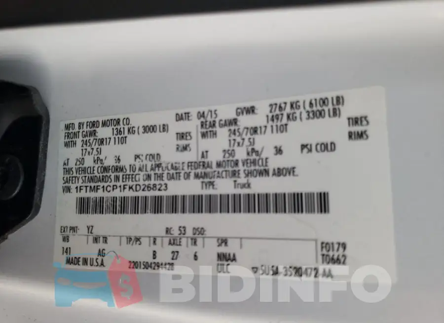 1FTMF1CP1FKD26823 Photo# 12