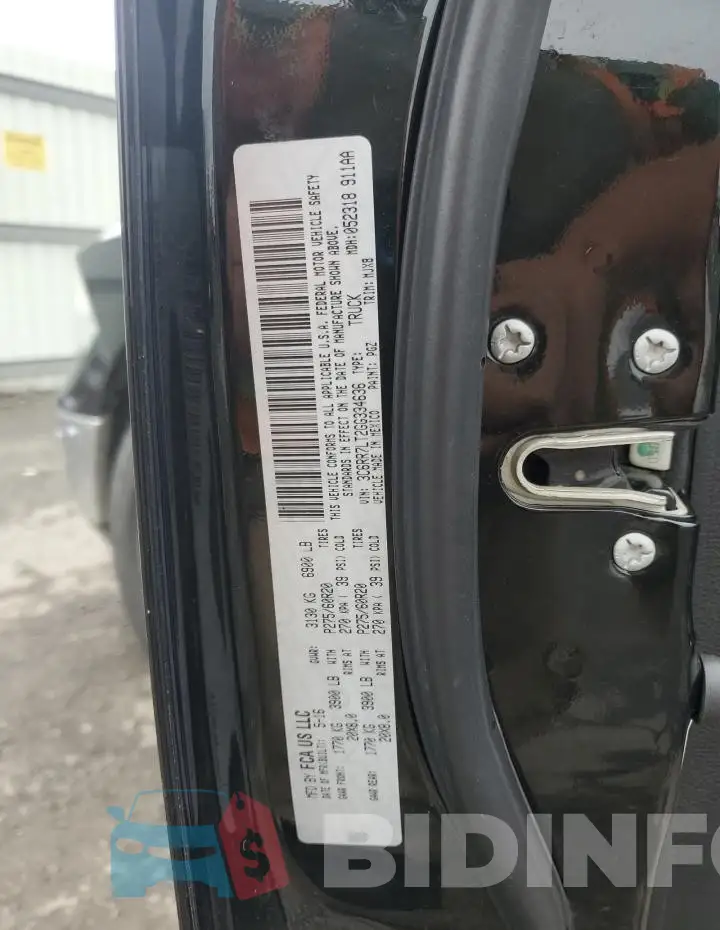 3C6RR7LT2GG334636 Photo# 12