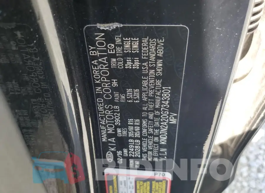 KNDJN2A20G7343801 Photo# 12