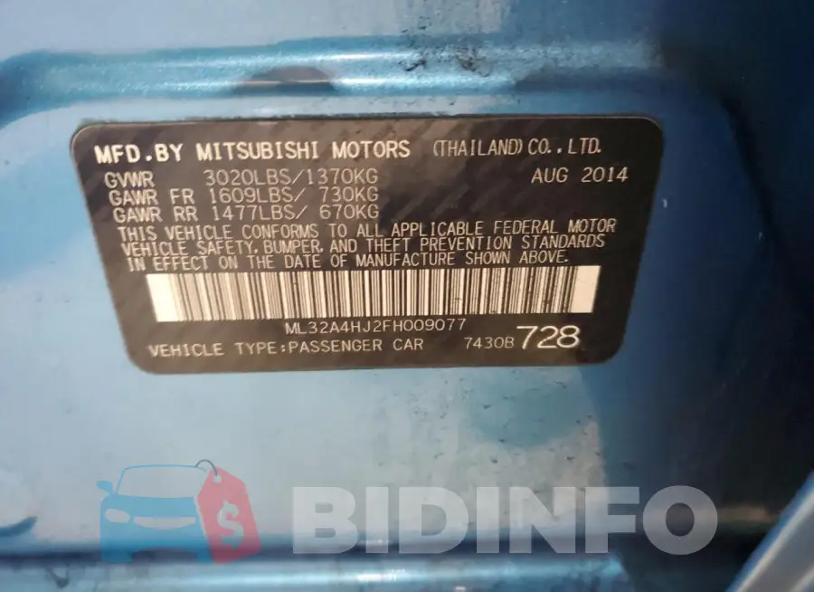 ML32A4HJ2FH009077 Photo# 12