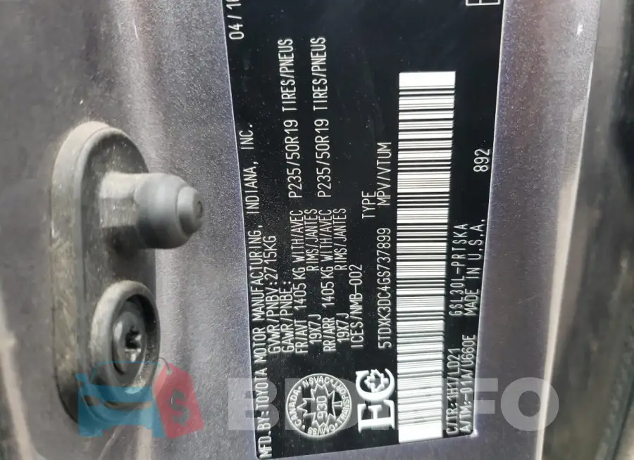 5TDXK3DC4GS737899 Photo# 14