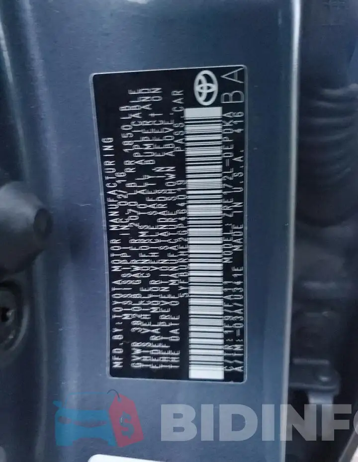 5YFBURHE2GP464019 Photo# 13