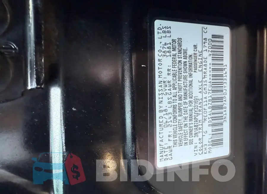 3N1AB7AP0JY331691 Photo# 10