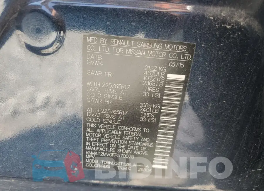 KNMAT2MV0FP570075 Photo# 13