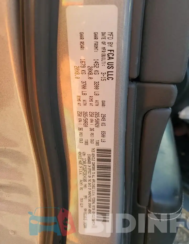 1C4RJFCG2FC814108 Photo# 13
