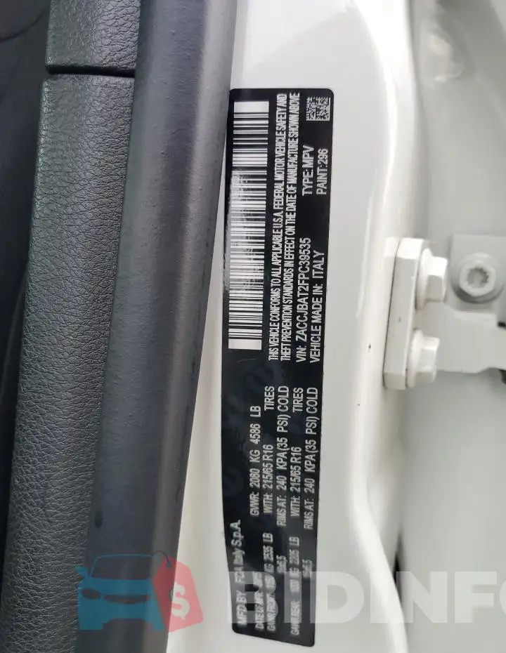 ZACCJBAT2FPC39535 Photo# 13