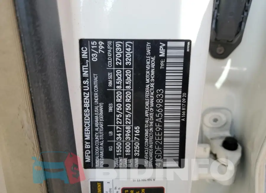 4JGDF2EE9FA569833 Photo# 13