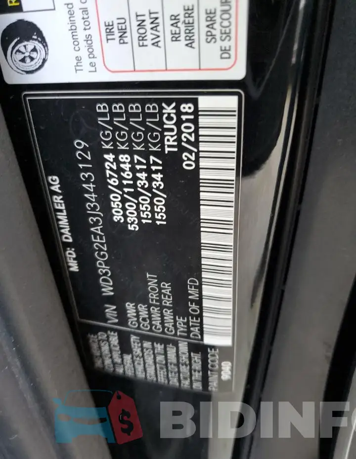 WD3PG2EA3J3443129 Photo# 12