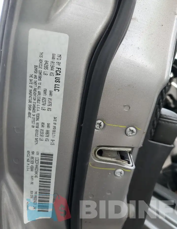 1C3CDFAA0GD504146 Photo# 13
