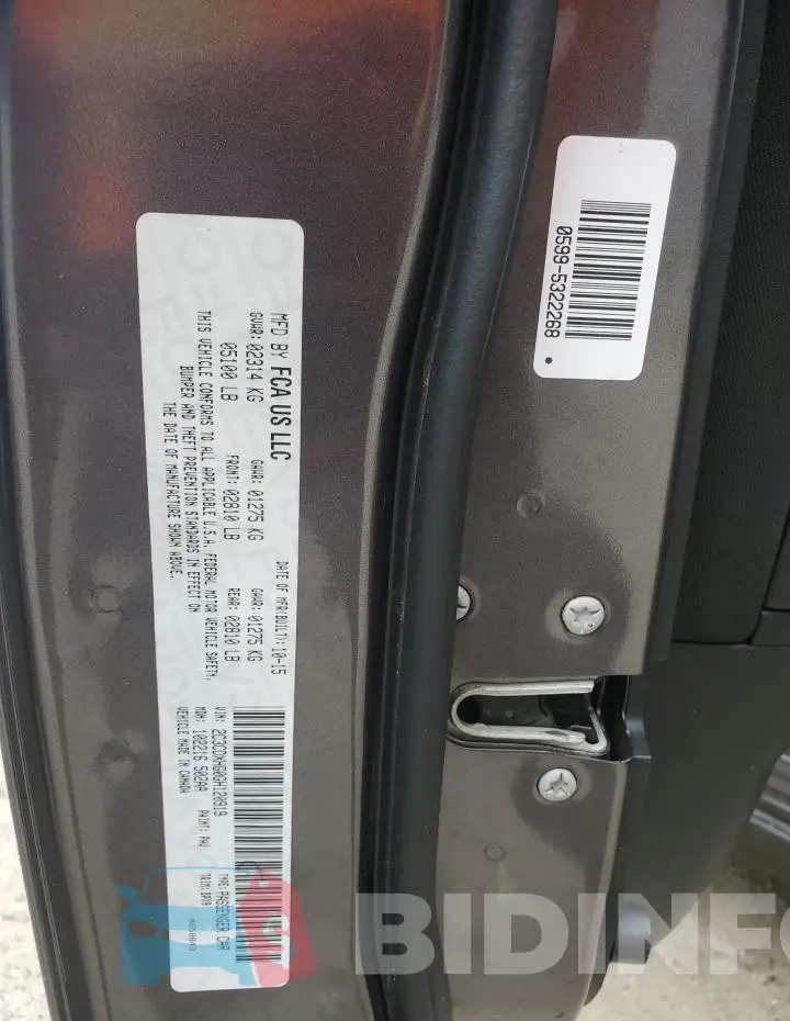 2C3CDXHG0GH120919 Photo# 12
