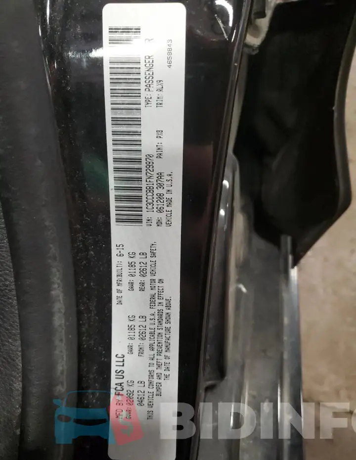 1C3CCCBB1FN729970 Photo# 12