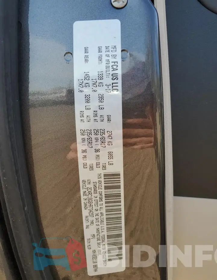2C4RC1BG6HR734237 Photo# 13
