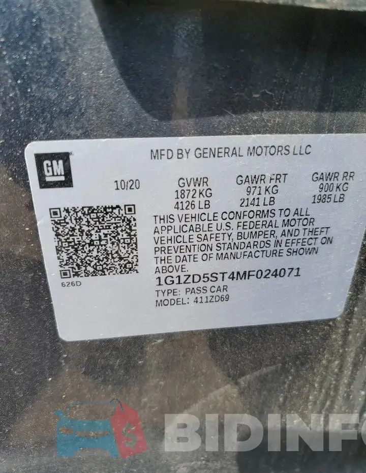 1G1ZD5ST4MF024071 Photo# 12