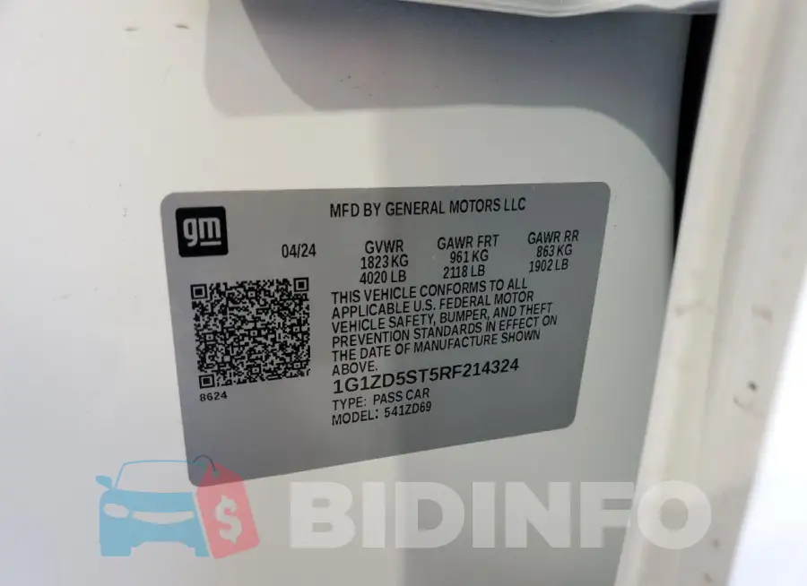 1G1ZD5ST5RF214324 Photo# 12