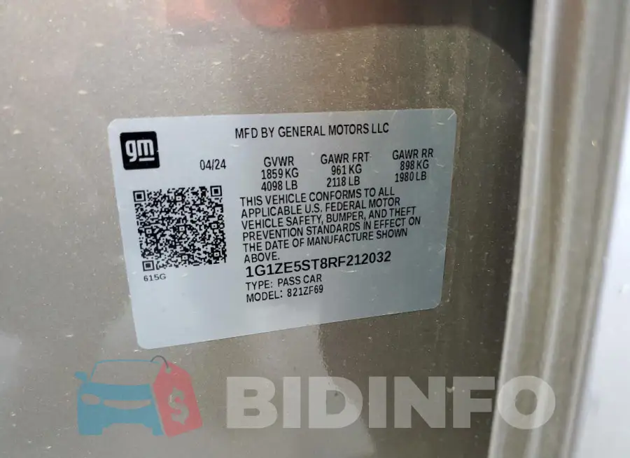 1G1ZE5ST8RF212032 Photo# 12