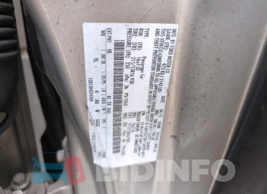1FADP3F24FL286147 Photo# 12