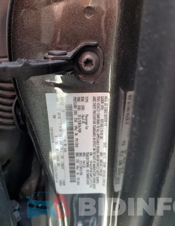 1FADP3F24FL371733 Photo# 12