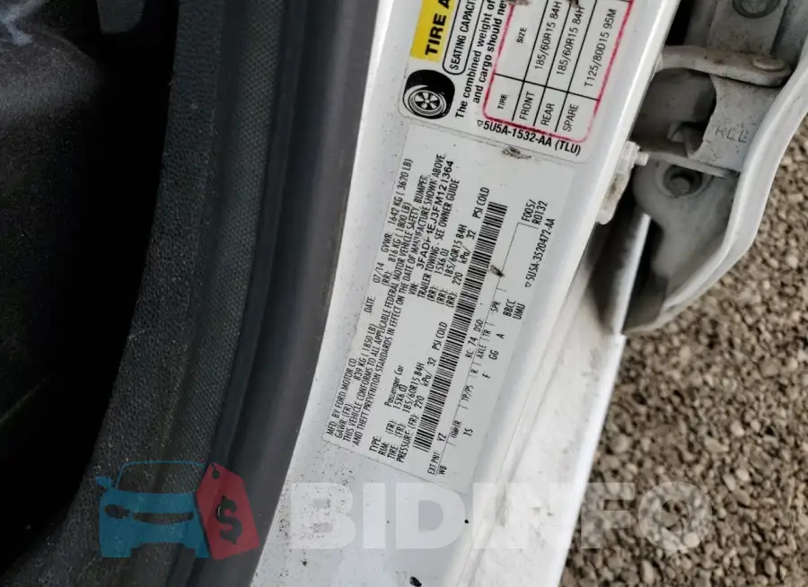 3FADP4EJ3FM121364 Photo# 12