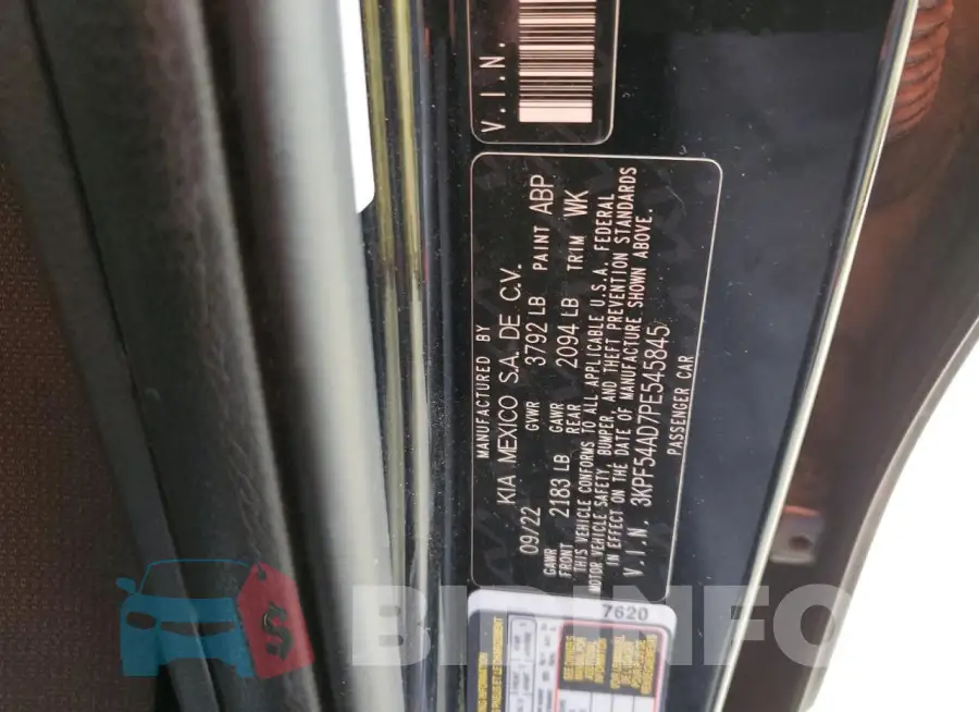 3KPF54AD7PE545845 Photo# 12