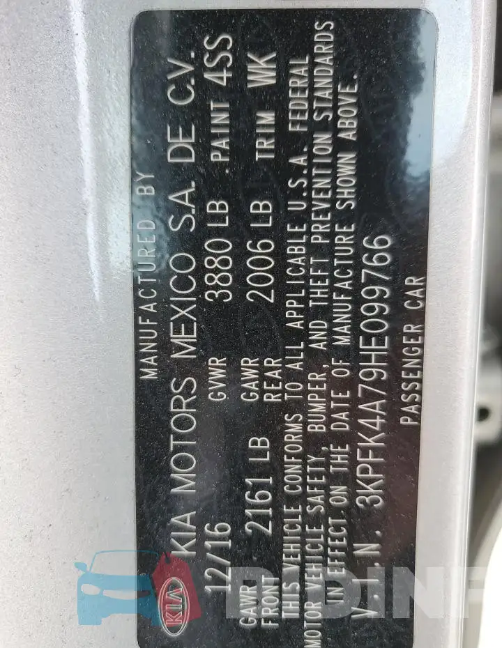 3KPFK4A79HE099766 Photo# 12