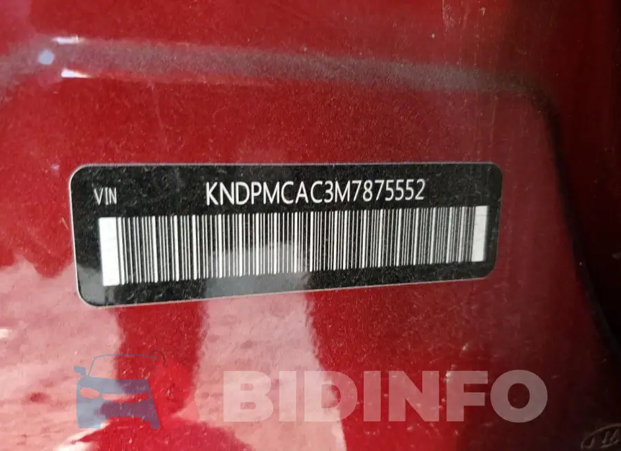 KNDPMCAC3M7875552 Photo# 12