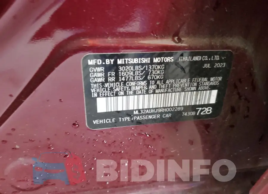 ML32AUHJ9RH002289 Photo# 13